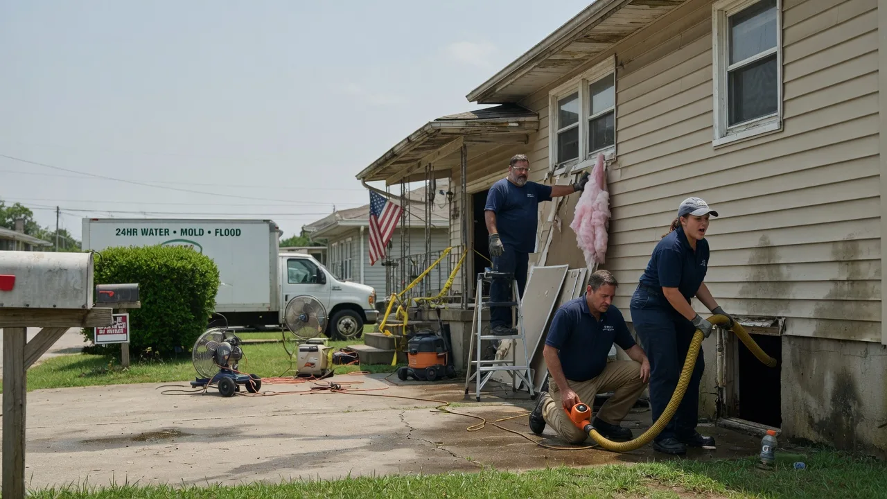 Water Damage Repair in Farlington, KS near me